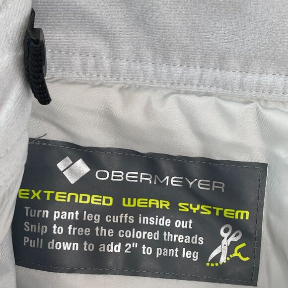 NEW Obermeyer Teen Girls XL Brooke White Snow Pants Ski Snowboard Insulated - Picture 6 of 14